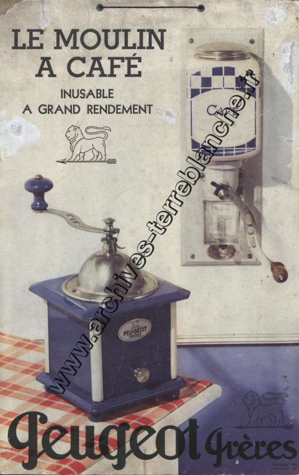 Le moulin à café inusable à grand rendement