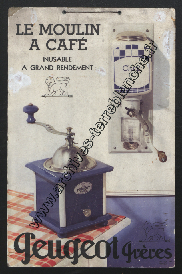 Le moulin à café inusable à grand rendement