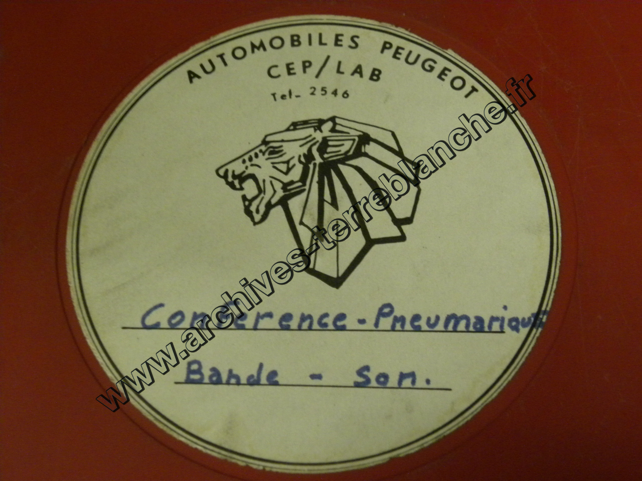 Conférence pneumatique.