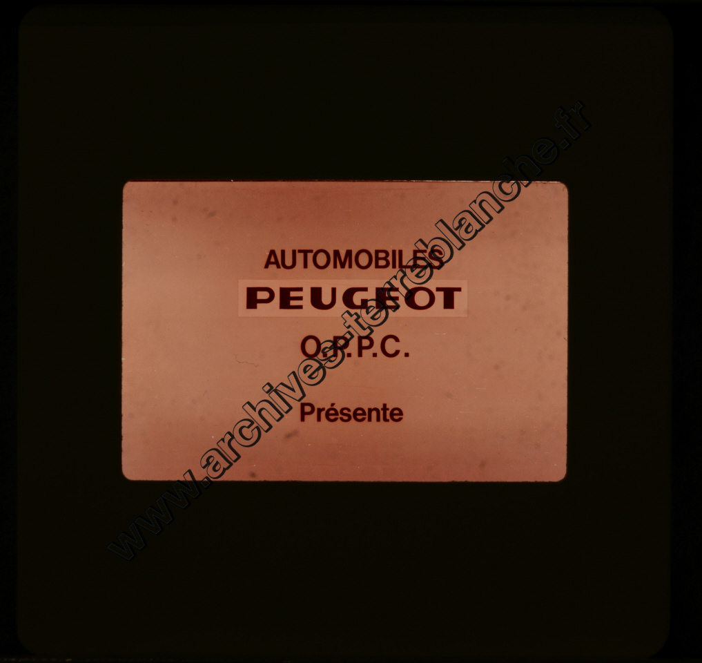 Lancement 505 Peugeot