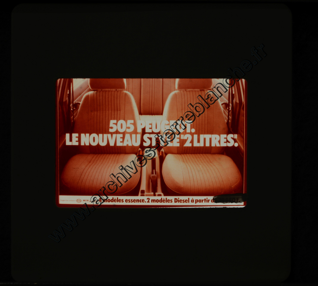 Lancement 505 Peugeot