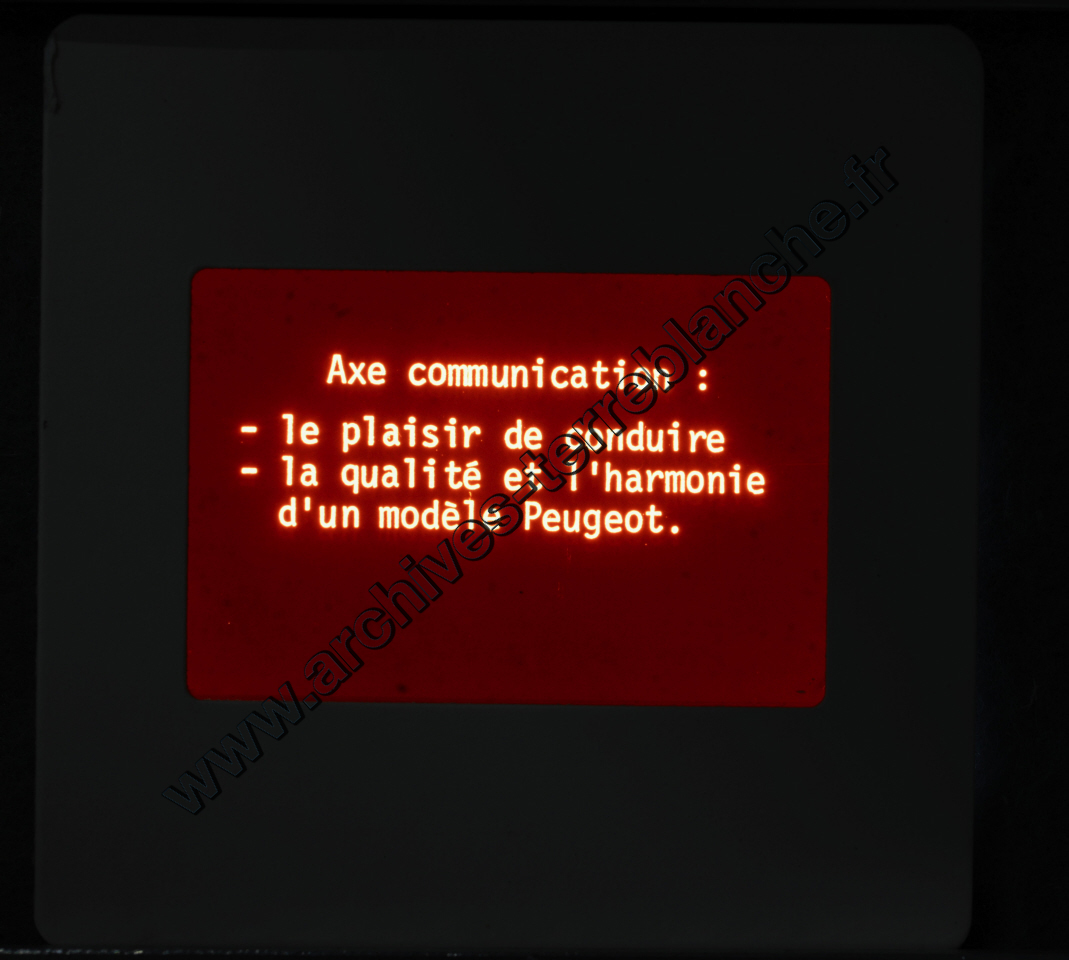 Lancement 505 Peugeot